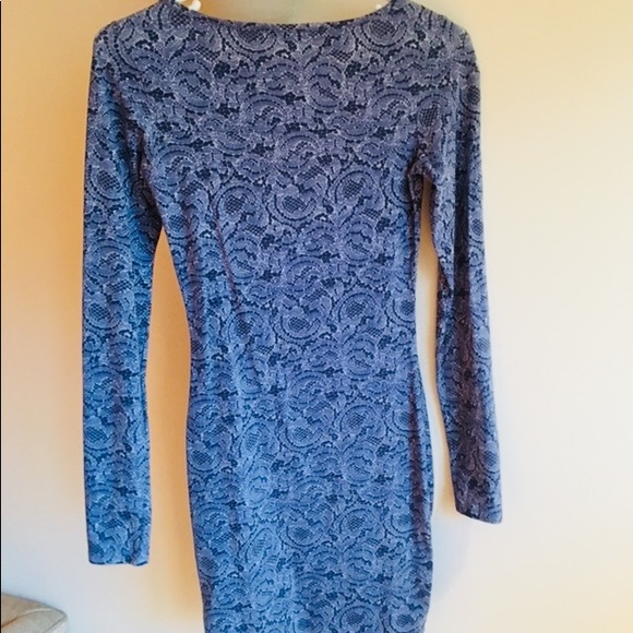 Guess Cut-Out Printed BodyCon Dress - Picture 6 of 7